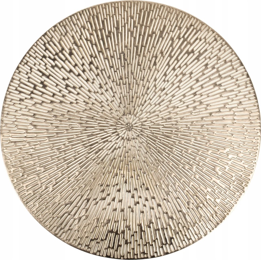 Asztali alátét arany nap 38cm kerek elegáns asztali szőnyeg