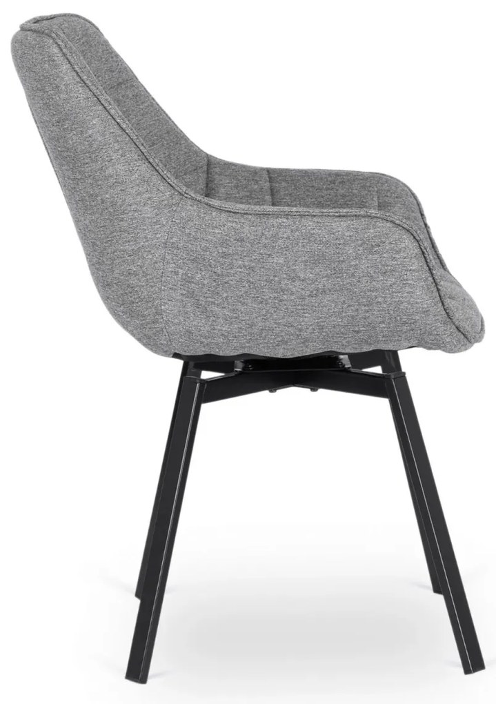 Forgó Étkezőszék Szürke Színben. LUNA 2