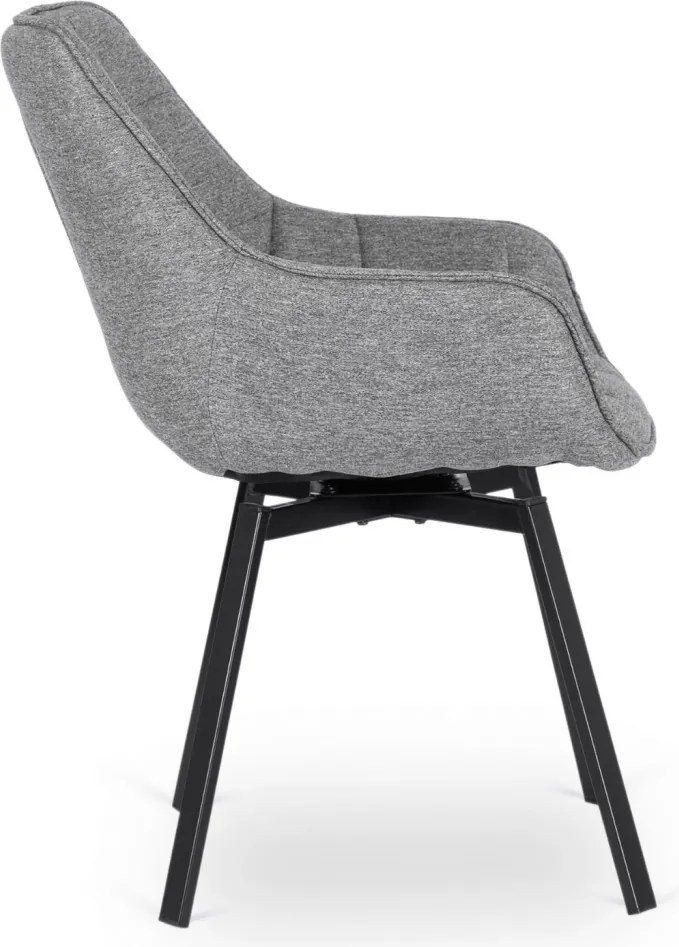 Krzesło Obrotowe LUNA 2 Szare