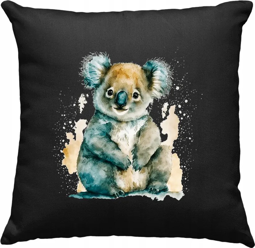 Koala Kedves Gyerek Párna 2 Fekete