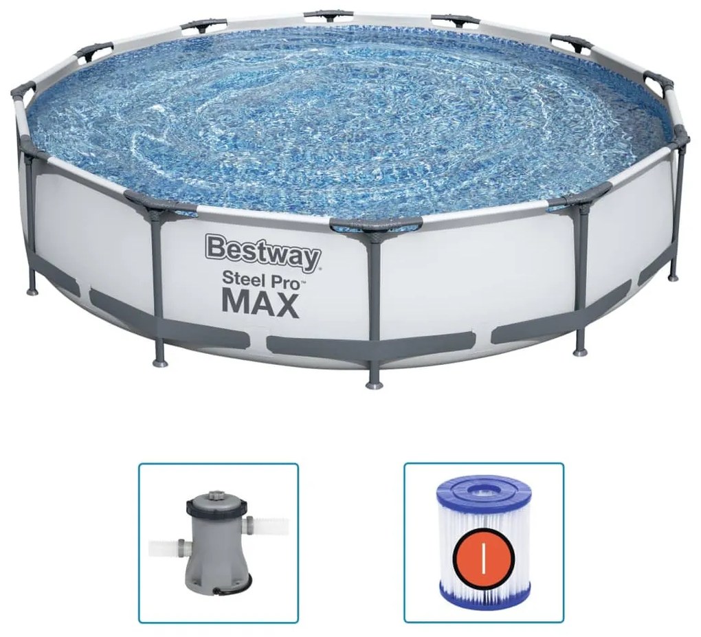 Bestway Steel Pro MAX medenceszett 366 x 76 cm