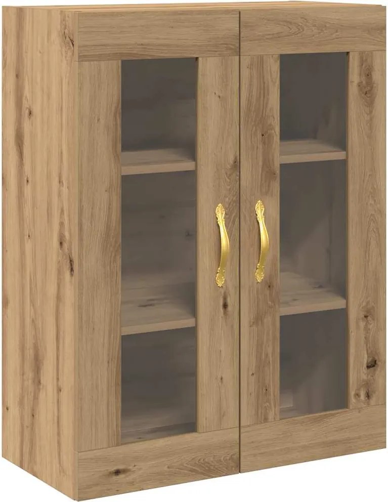 vidaXL Fali Szekrény Artisan tölgy 69,5 x 34 x 90 cm Faanyag