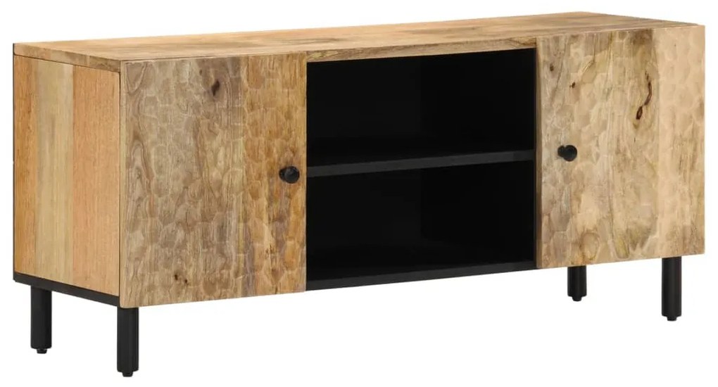 tömör mangófa TV-szekrény 105 x 33 x 46 cm