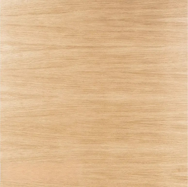Fekete étkezőasztal tölgy dekorációval PURO 60x60