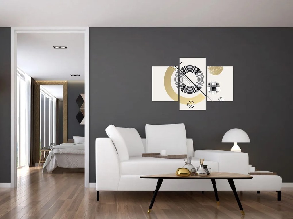 Kép - Geometriai formák N⁰2 (90x60 cm)