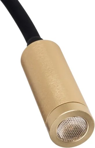 Kanlux 32519 - LED hajlítható lámpa TONIL LED/3,3W/230V fekete/arany