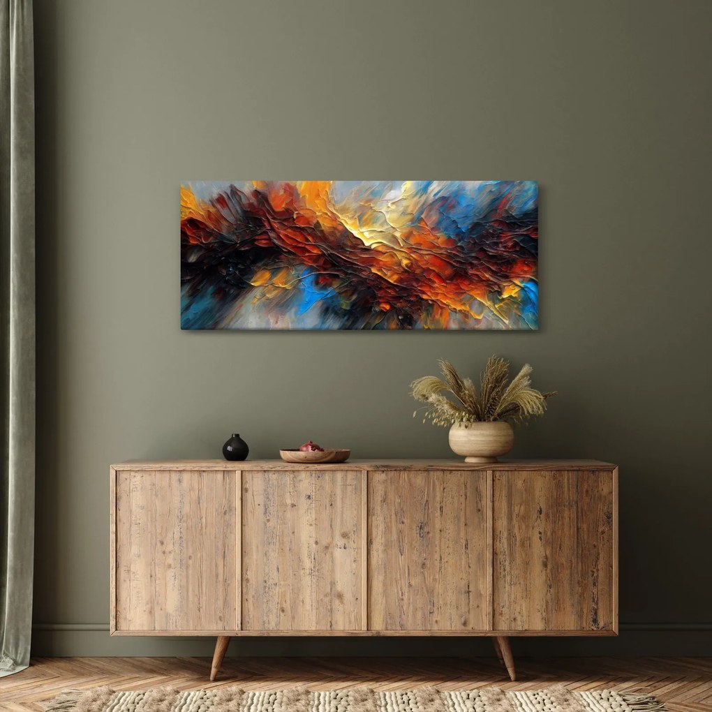 Kép - Színes textúra (120x50 cm)