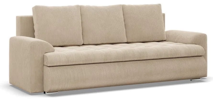 Tokio kanapéágy, kordbársony, bézs