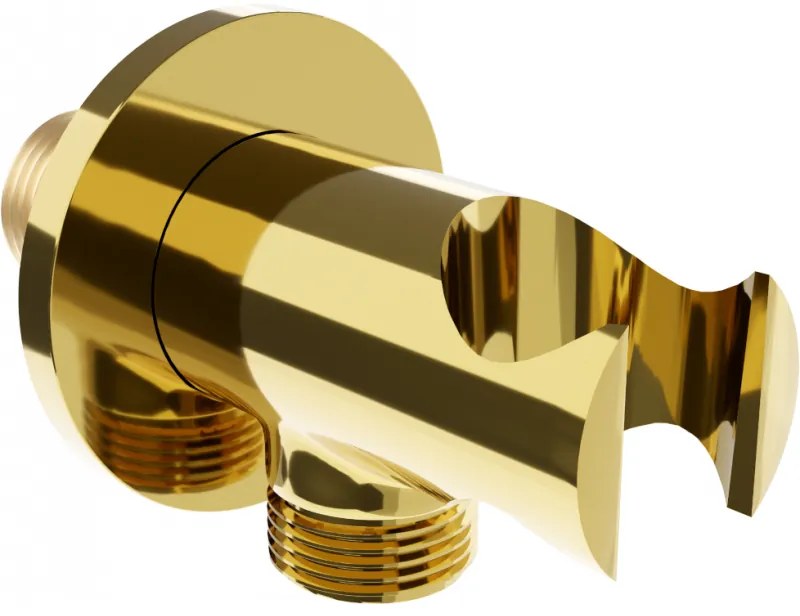 Mexen Kai szögletes csatlakozó, arany - 79301-50