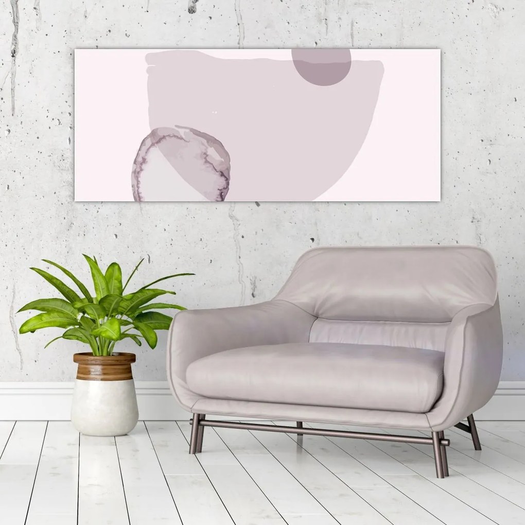 Kép - Lila minimalizmus N⁰2 (120x50 cm)