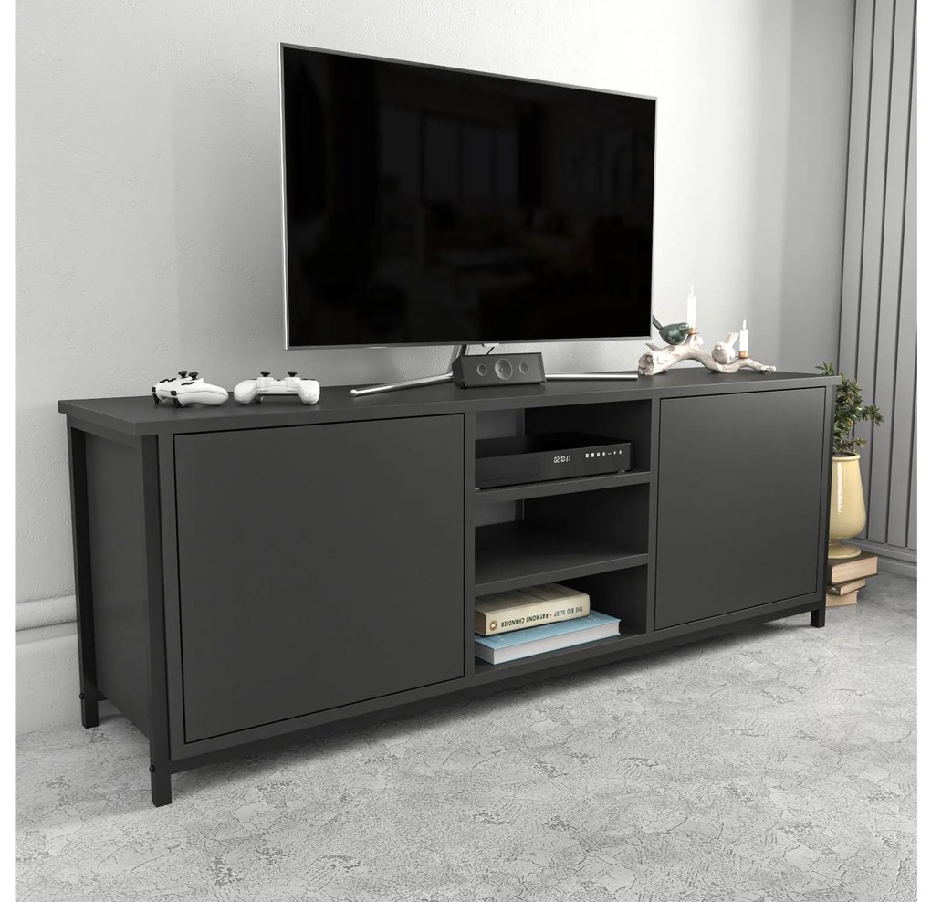 TV asztal Otosello (fekete + antracit). 1107345