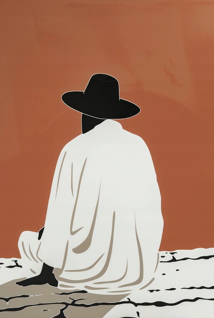 Poszter 61x90,5cm Elmélkedések a távolban