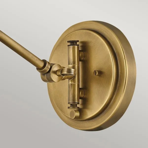 Hinkley HK-ARTI-1W-HB-NR-fali spotlámpa ARTI 1xE27/60W/230V arany/barna