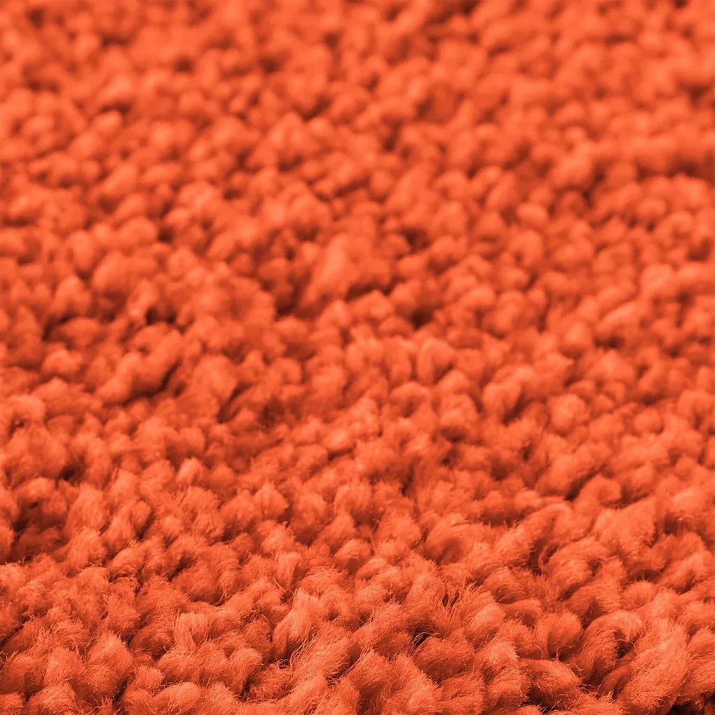 Fürdőszoba szőnyeg 2 pcs Narancssárga 50 x 50 cm Polipropilén