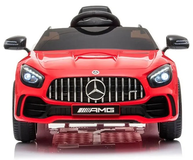Baby Mix Mercedes-Benz, GTR-S AMG gyerek elektromos autó, piros