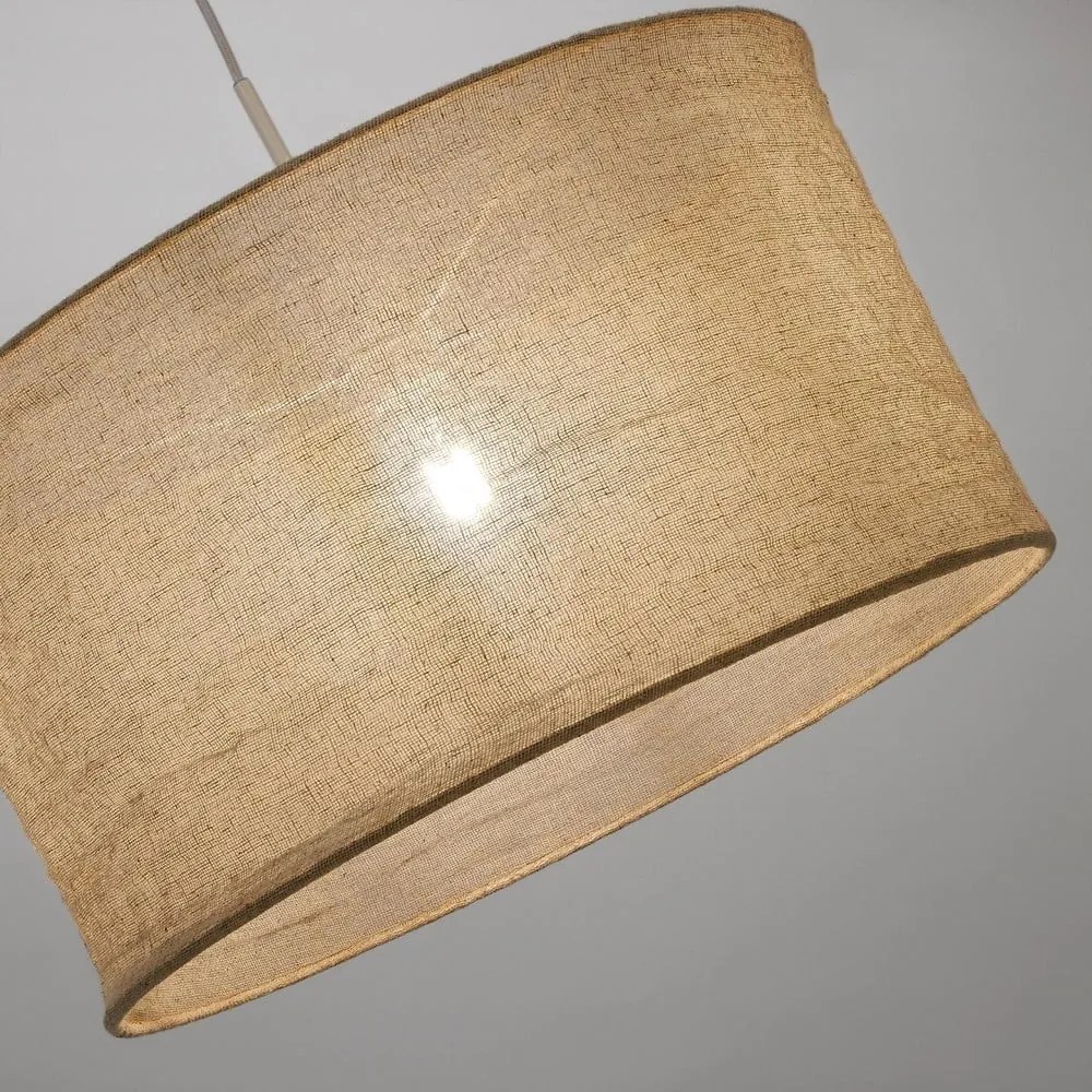 Bézs textil lámpabúra ø 50 cm Mariela – Kave Home