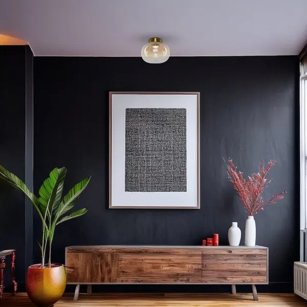 LED Mennyezeti lámpa VASO LED/4W/230V átm. 18 cm arany/füstös