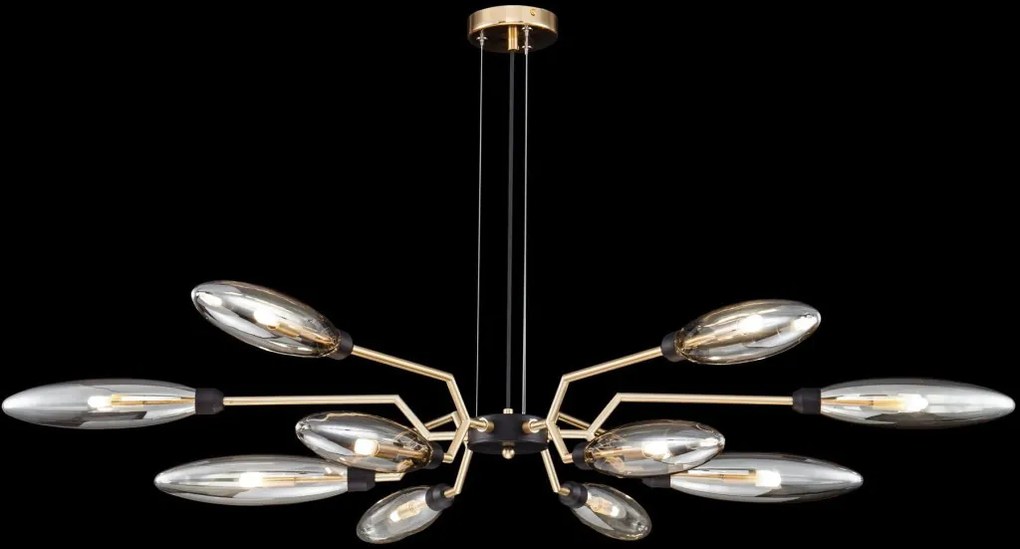 MAYTONI MOD012CL-12G VENTURA Modern Függesztett Lámpa Arany G9 IP20
