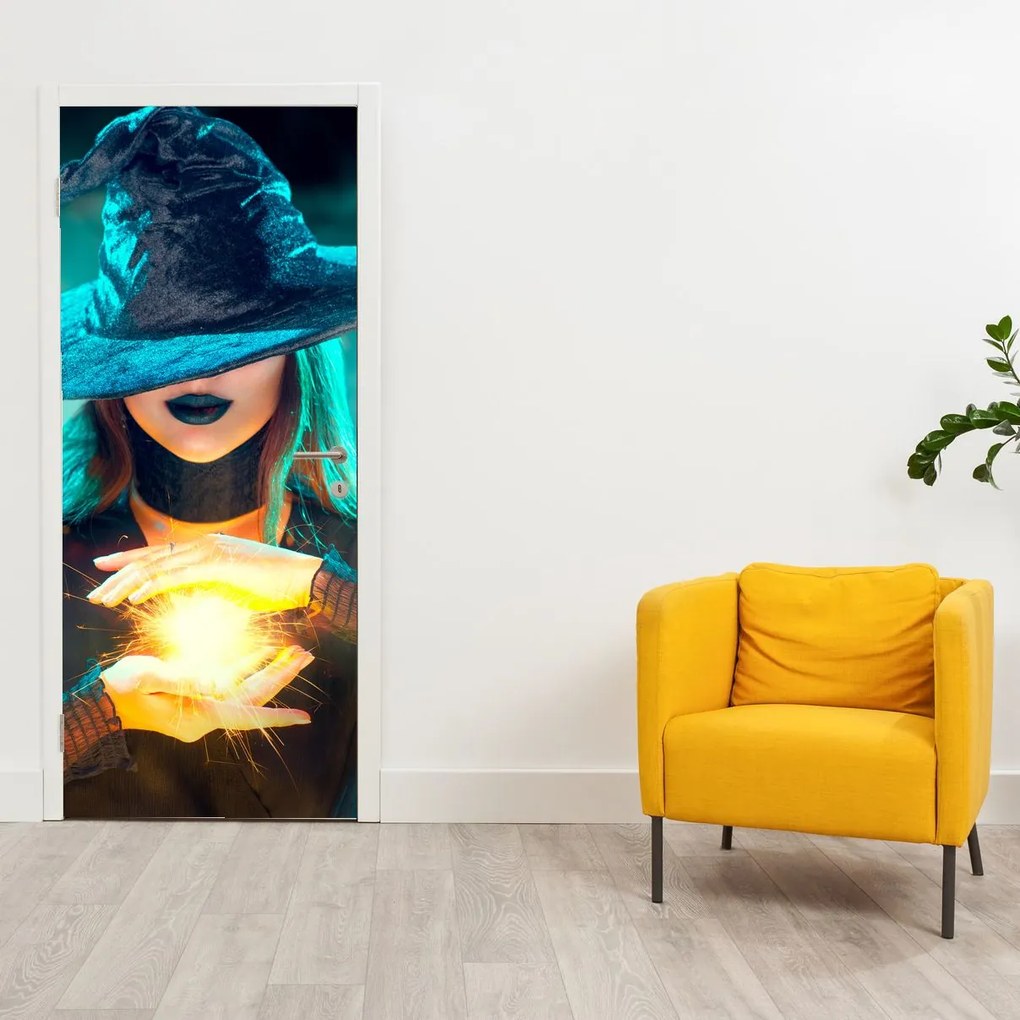 Fotótapéta ajtóra - Boszorkány (95x205cm)