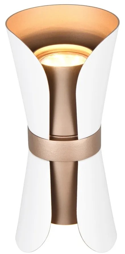 Fehér-bronzszínű fali lámpa Coat – Trio