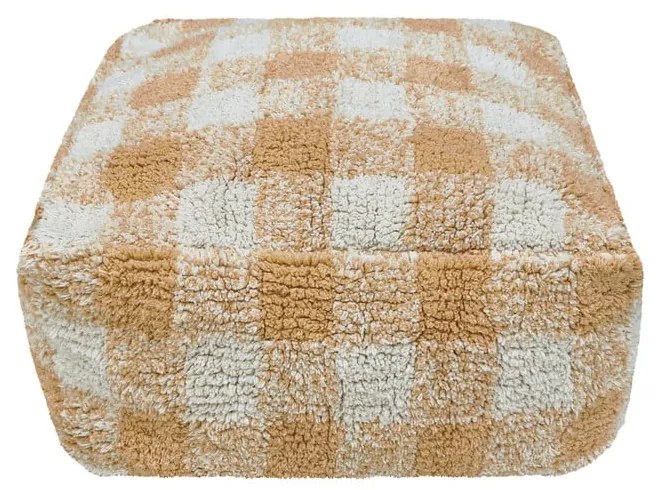 Okkersárga gyerek puff Vichy Honey – Lorena Canals