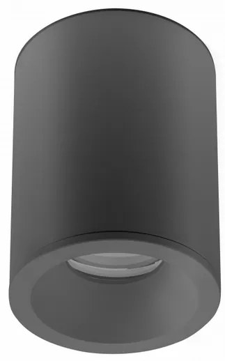 Lámpa Mennyezeti lámpatest SENSA AQUA, aluminium, 85x115, IP54, max 50W, kör, fekete