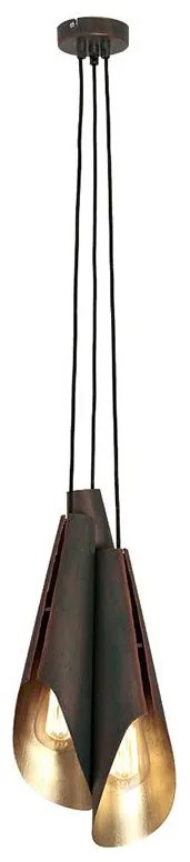 Csillár CALYX PATIN 3xE27/60W/230V