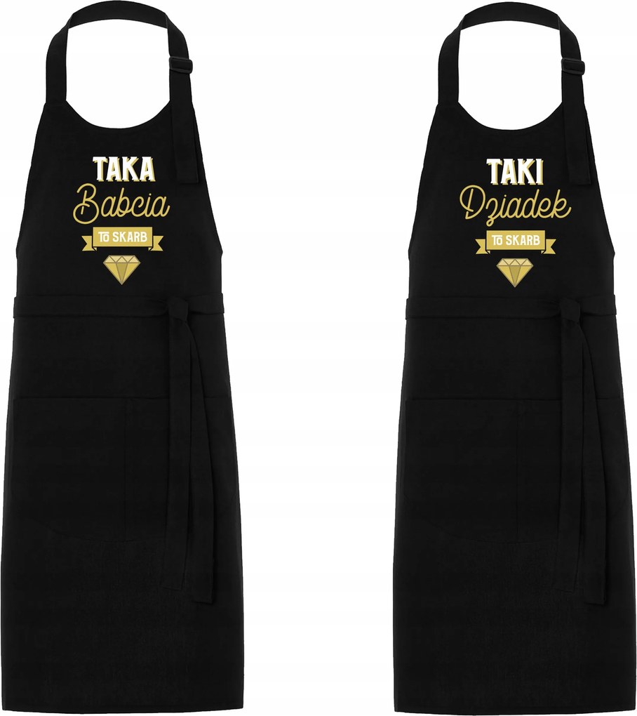 Ajándék Nagyinak És Nagypapának Kötény Szett