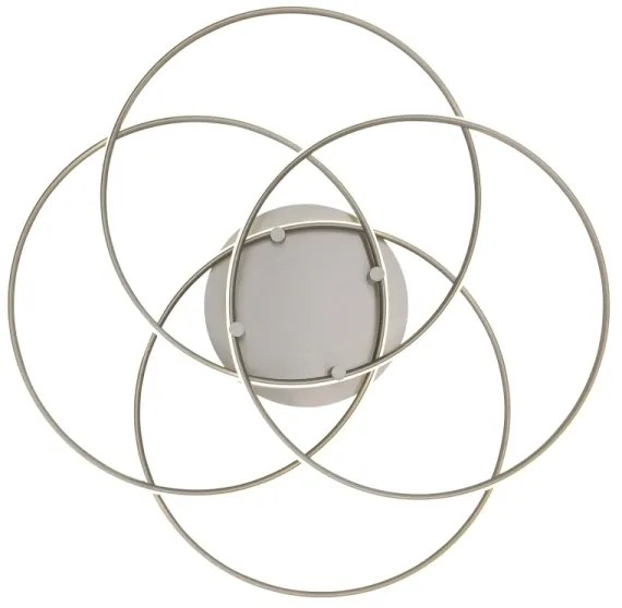 Globo 67355-55N -LED Mennyezeti lámpa KOMBOS LED/55W/230V átm. 51,5 cm matt króm