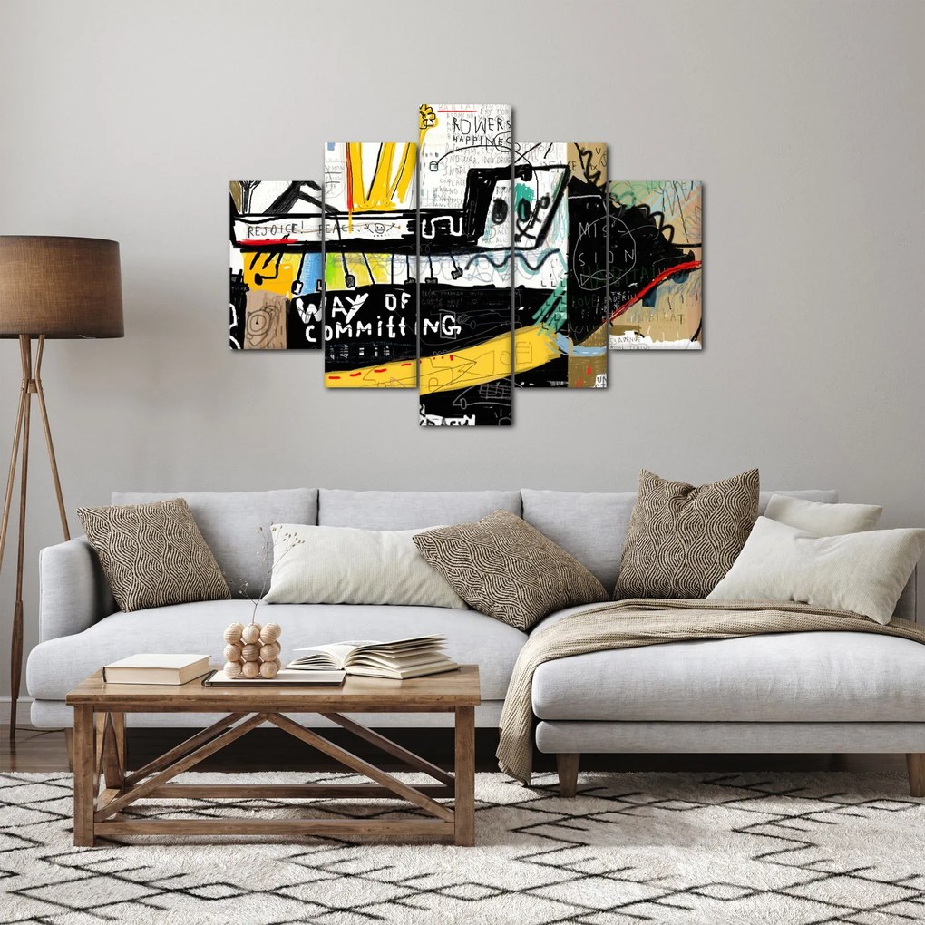 Festmény - Graffiti (150x105 cm)