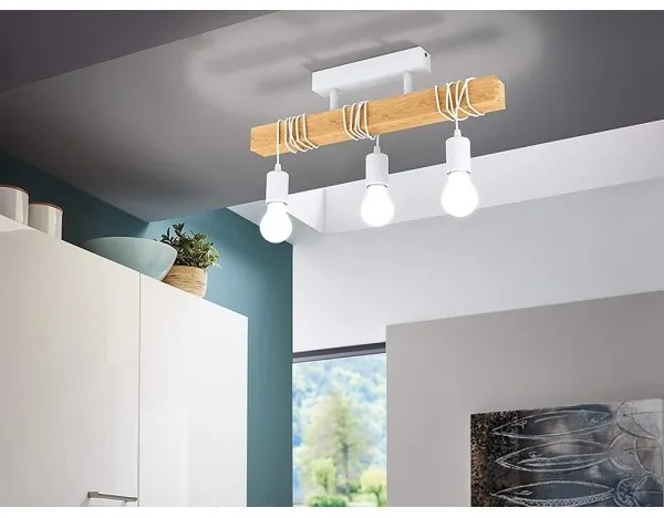 Eglo 33166 - Csillár TOWNSHEND 3xE27/60W/230V