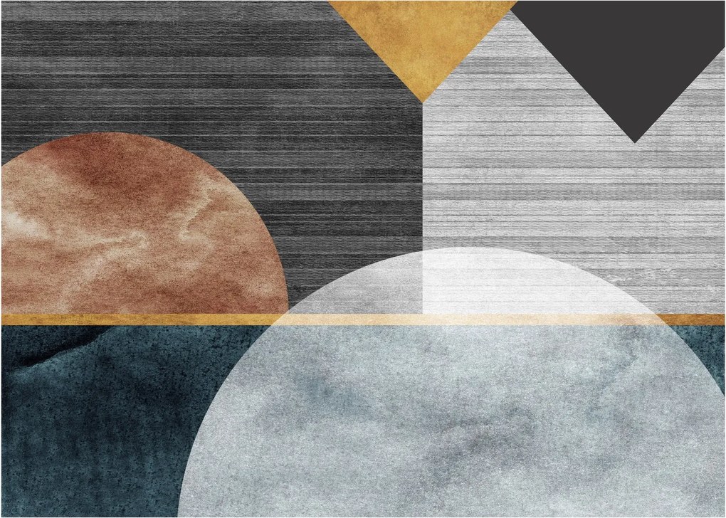 Kép - Formák és textúrák (70x50 cm)