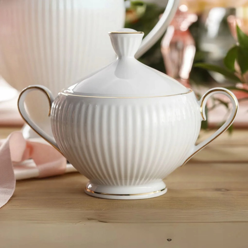 Cukortartó 300 ml Dália Arany vonal Chodzież