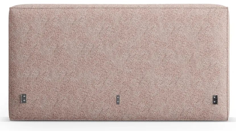 Világos rózsaszín kárpitozott ágytámla 229x100 cm Olivia – Micadoni