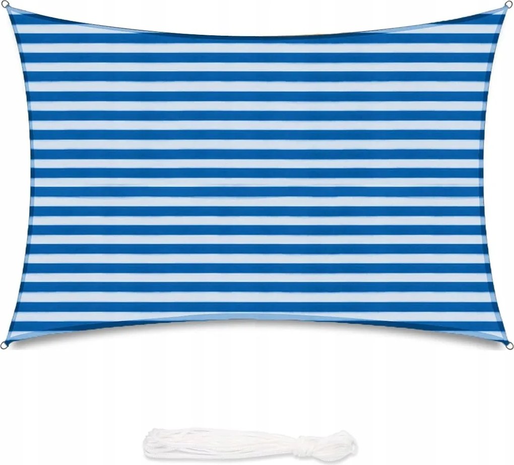 Kerti Napvitorla Napellenző Napellenző 3X4 300 x 400 CM