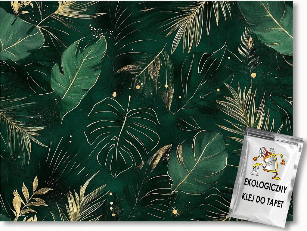 Fotótapéta Flizelina Növények Levelek Monster Palma Glamour 254x184 ragasztó