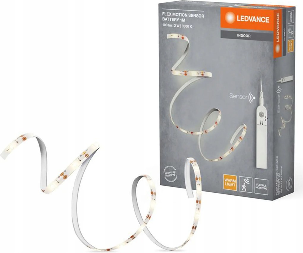 Led szalag 2W 3000K Meleg Akkumulátoros 1M Battery Strips Ledvance