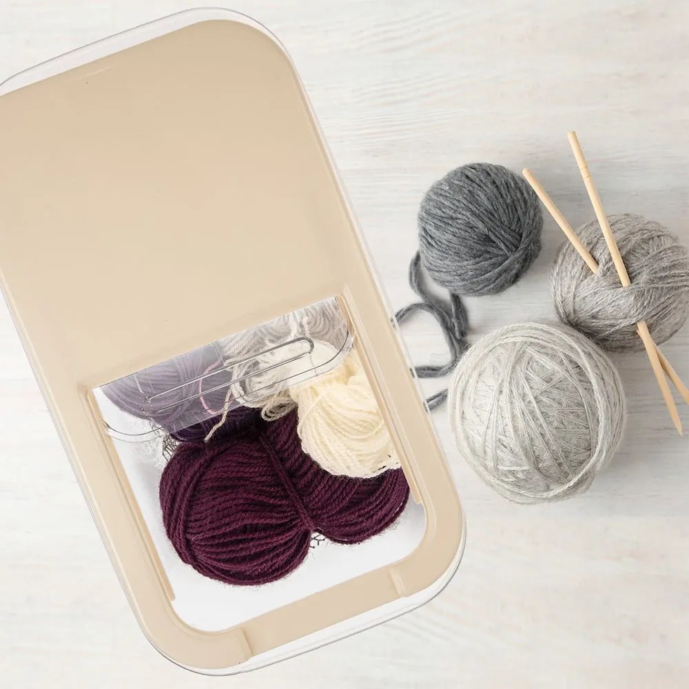 Fedeles műanyag tárolódoboz 35x20x23 cm Slop – Orion