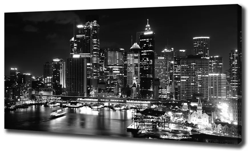 Vászonfotó Sydney éjjel pl-oc-140x70-f-42190312