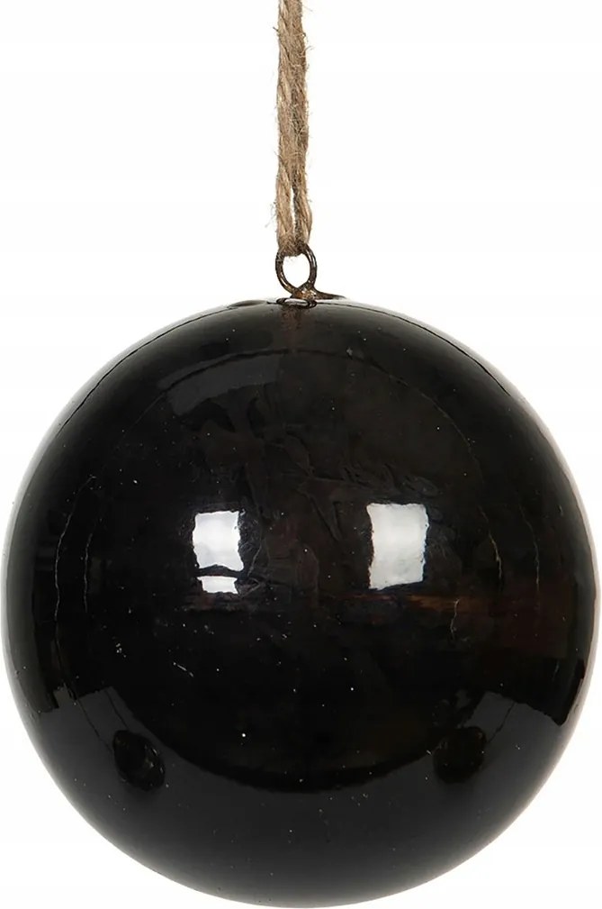 Bomba Medál Fém Fekete 9cm