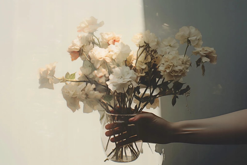 Poszter 60x40cm A csokor múló szépsége