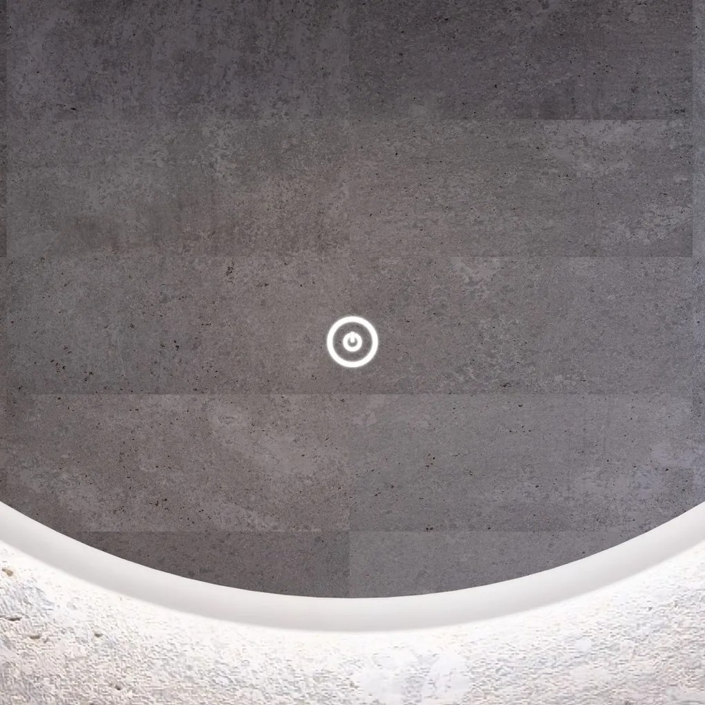 Kerek Led tükör Ø70cm Welland Alpha | Fényerő + színhőfok állítás