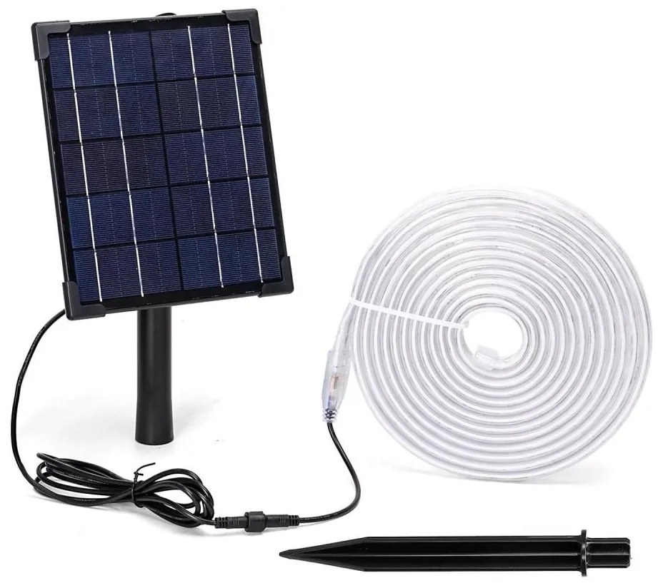 Aigostar B.V. Aigostar - LED RGB Dimmelhető napelemes szalag LED/5W/3,2V 7 m IP65 + távirányító AI1745
