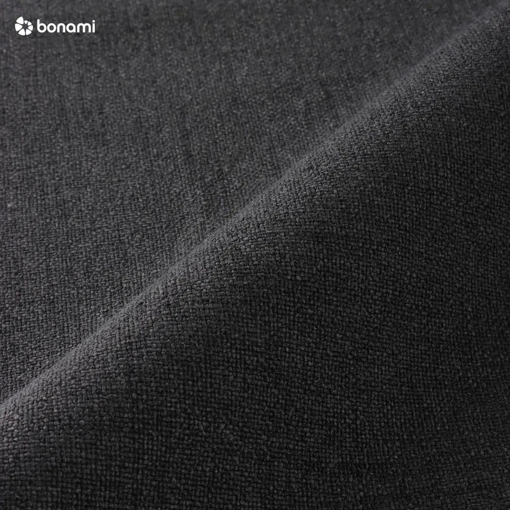 Antracitszürke kárpitozott franciaágy ágyrács nélkül 180x200 cm Mattis – Meise Möbel