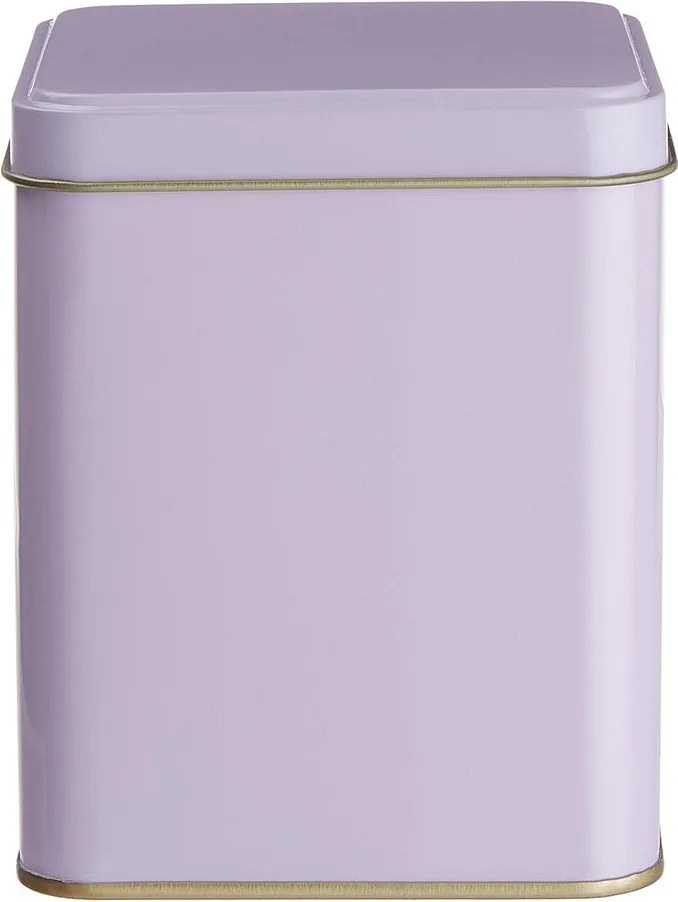 TIN TIN fém teás doboz, pasztell lila 790 ml
