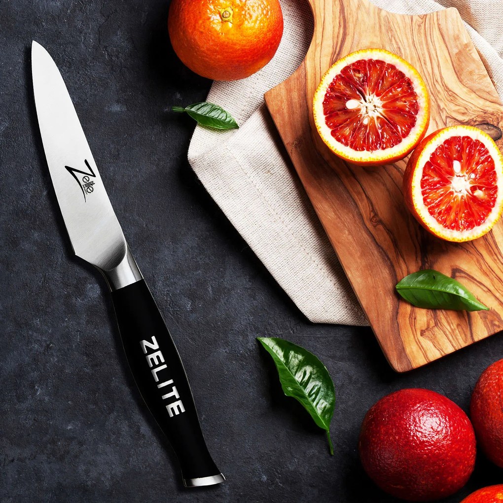 Zelite Infinity by Klarstein Comfort Pro, 4" hámozókés, 56 HRC, rozsdamentes acél