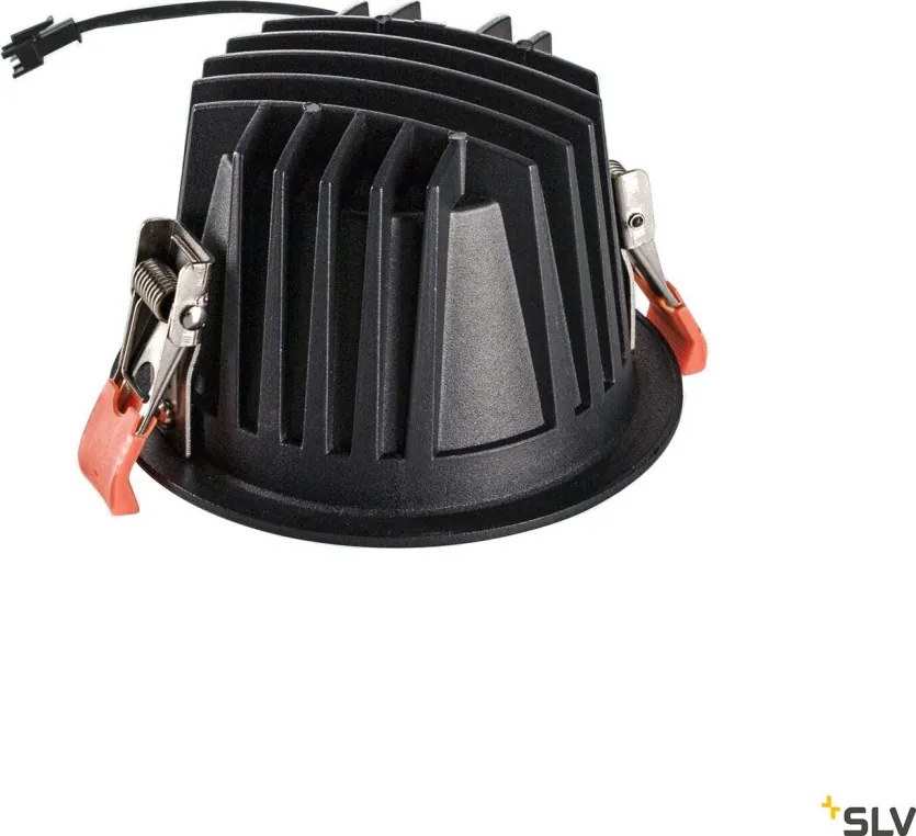 SLV 1003961 NUMINOS DL L Fürdőszobai Beépíthető Lámpa Fekete LED IP44