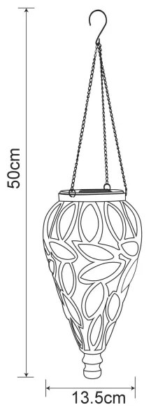 Globo 36131 - LED Napelemes lámpa SOLAR LED/0,9W/3,2V IP44 átlátszó