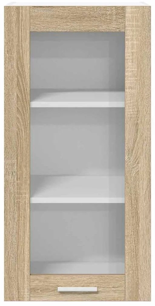 Függő szekrény Riga 2 pcs Sonoma tölgy 40 x 31 x 80 cm Faanyag