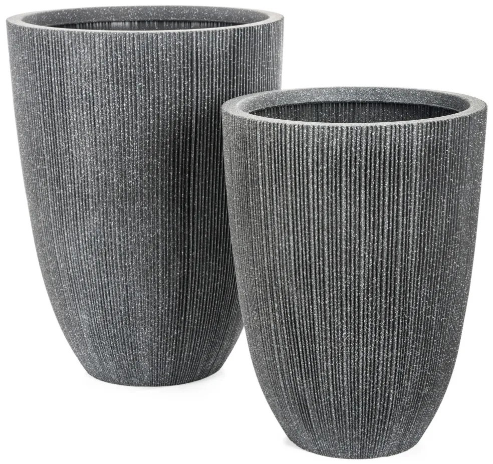 Virágcserép G21 Lava Cone 37 x 37 x 48,5